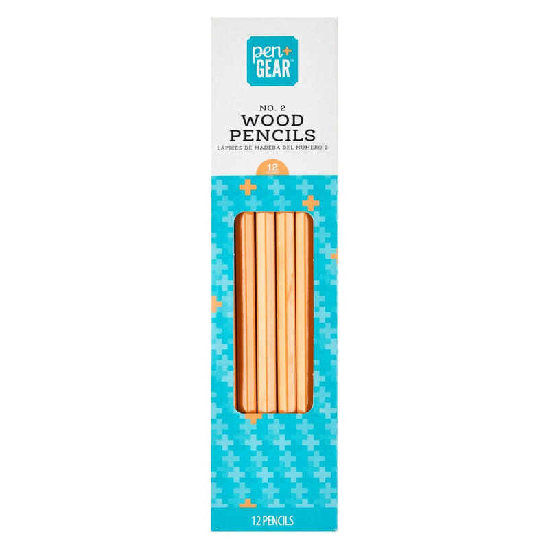 No. 2 Wood Pencils, 12 Count